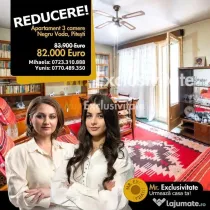 APARTAMENT DE VANZARE – CARTIER NEGRU VODA | 3 CAMERE | ET. 1