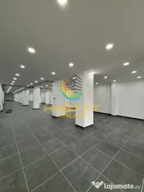 Spațiu comercial open space de închiriat – aprox. 400 mp | Vitrină stradală