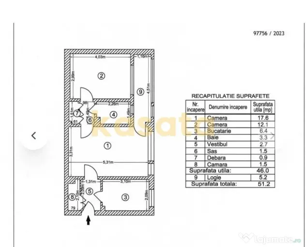 APARTAMENT 2 CAMERE | MATEI VOIEVOD | ETAJ 4/10 | CREDITABIL | - Bucuresti (Bucuresti-Ilfov)