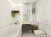3 camere etaj 1 Bloc nou Finalizat 