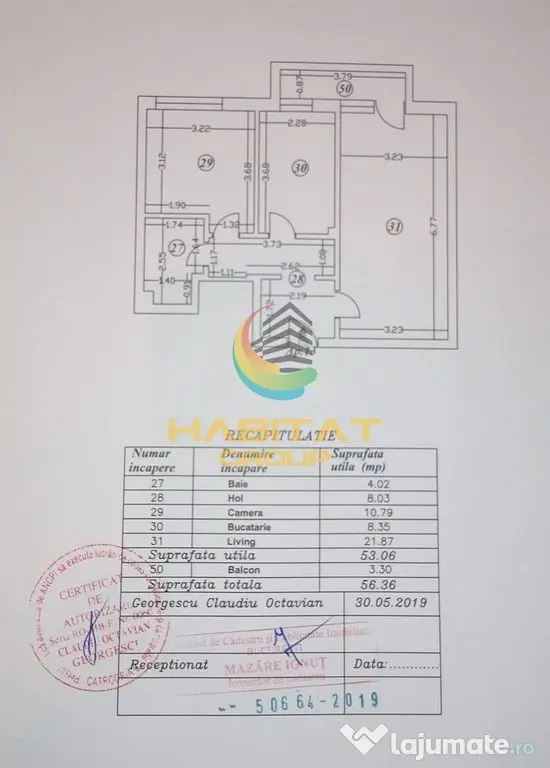 Vanzare Apartament 2 Camere 56.36mp Berceni-Grand Arena - Bucuresti (Bucuresti-Ilfov)