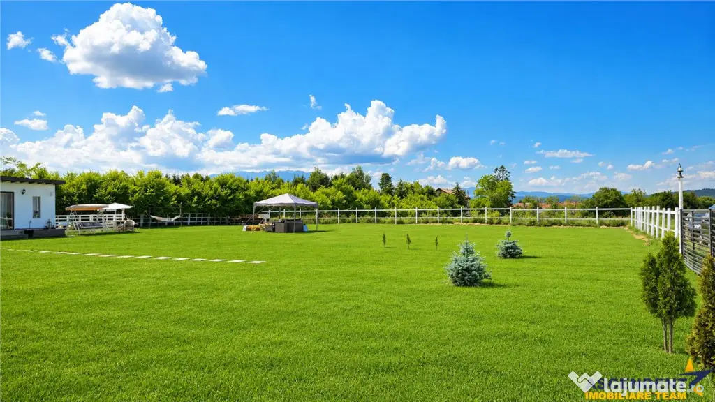 Teren 1.640 mp cu cabana moderna, foisor, gratar, atmosfera - Brasov (Brasov)