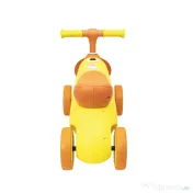 Tricicleta din plastic, fara pedale pentru copii, cu muzica si lumina, galben Z-TOOLS / ZTS8392 