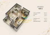 Vânzare Studio 50.30 mp - Metrou Berceni | Popești Leordeni