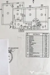 3 camere renovat, la 5 minute metrou Gorjului 