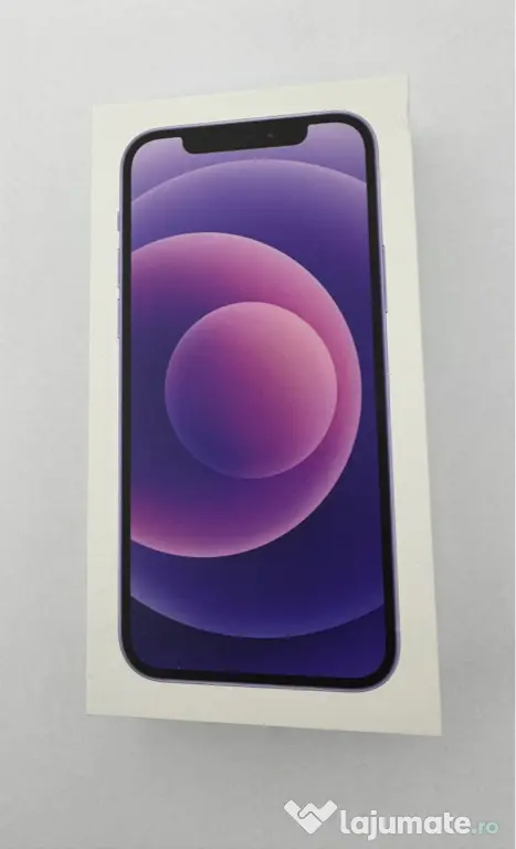Iphone 12 64GB Purple impecabil