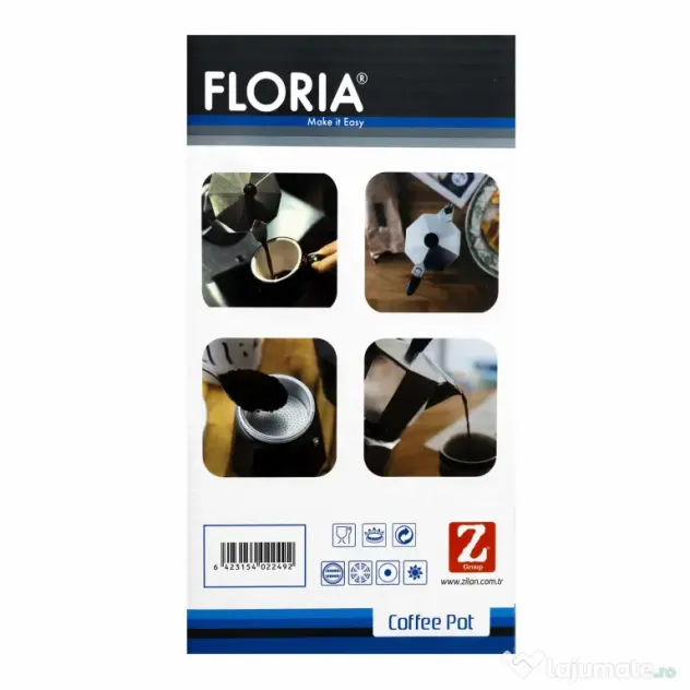 Cafetiera espresso, capacitate 6 cesti, 300 ml / ZLN 2492