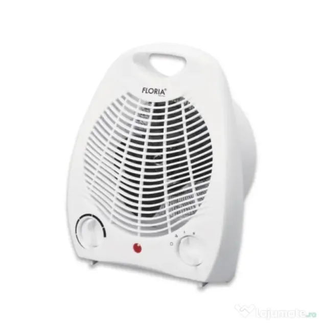 Aeroterma alba cu 2 trepte de putere 1000W/2000W si indicator luminos / ZLN 6151