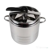Oala sub presiune, inox cu capac, 12L / ZLN 5617