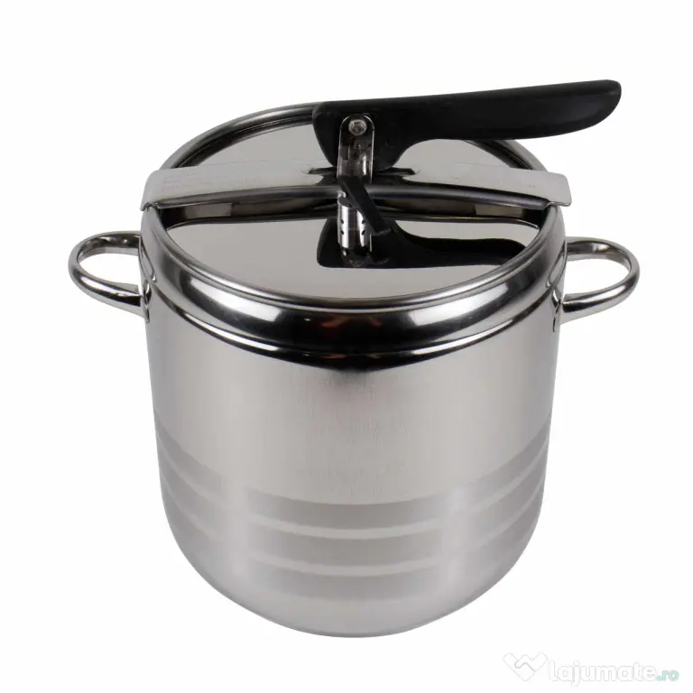 Oala sub presiune, inox cu capac, 12L / ZLN 5617
