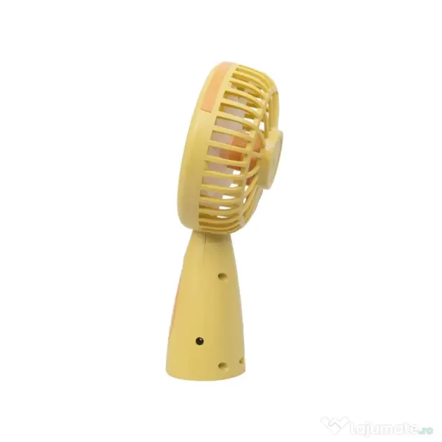 Ventilator de mana, alimentare USB, 3.7w, galben / ZTS 8240