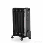 Calorifer electric cu 9 elementi, putere 2000W, termostat reglabil, indicator LED ZILAN / ZLN8416