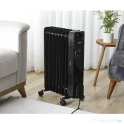 Calorifer electric cu 9 elementi, putere 2000W, termostat reglabil, indicator LED ZILAN / ZLN8416 