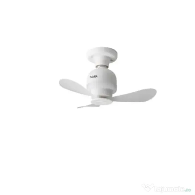Ventilator de tavan cu iluminare LED, diametru 15.2 cm, 3 palete, putere 11W FLORIA / ZLN4581