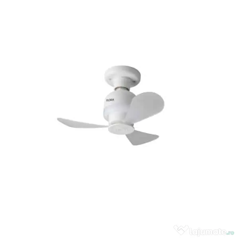 Ventilator de tavan cu iluminare LED, diametru 15.2 cm, 3 palete, putere 11W FLORIA / ZLN4581
