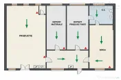 Spatiu complet 200 mp | Productie, depozit, birouri | Acces 