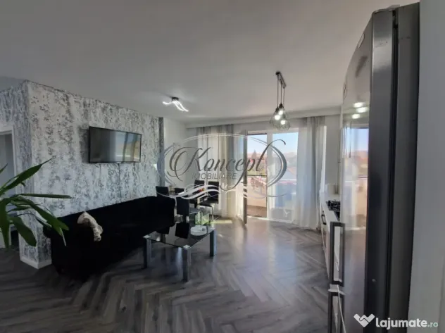 Apartament 3 camere, mobilat si utilat, bloc nou in Apahida - Apahida (Cluj)