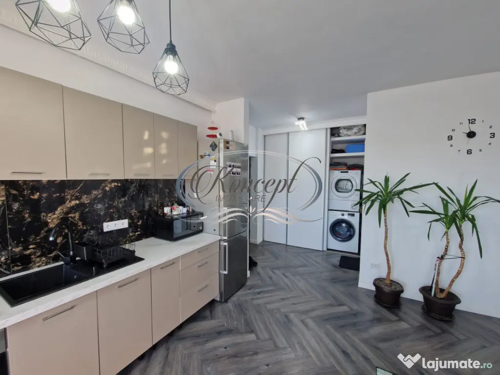 Apartament 3 camere, mobilat si utilat, bloc nou in Apahida - Apahida (Cluj)