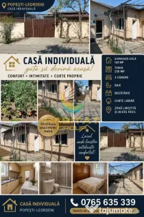 Vânzare Casă în Popești-Leordeni, Zonă Veche!