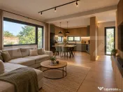 Apartament 4 camere pe 2 niveluri, 100 mp cu grădină, comp 