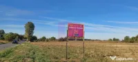 Teren intravilan 4500 mp, stradal intre Sabareni si Joita 