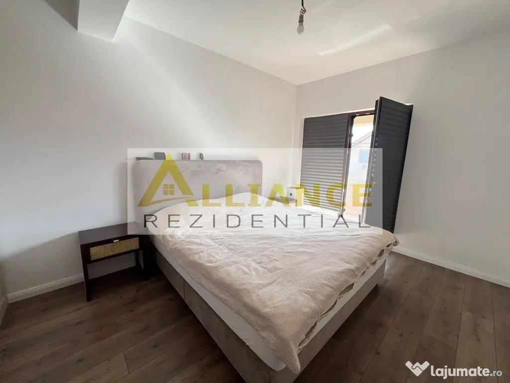 Duplex mobilat si utilat - 4 camere - Strada asfaltata-800 M de STV - Berceni (Bucuresti-Ilfov)