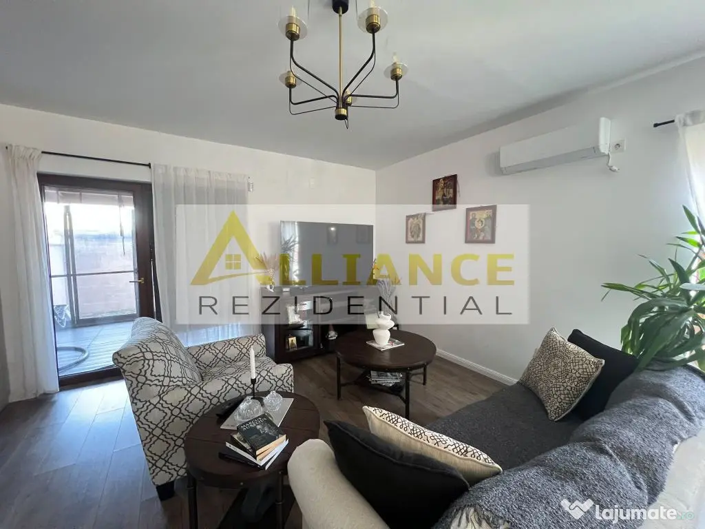 Duplex mobilat si utilat - 4 camere - Strada asfaltata-800 M de STV - Berceni (Bucuresti-Ilfov)