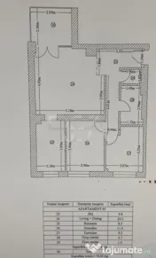 3 camere Floreasca decomandat, centrală, parcare, an 2020, 