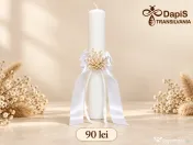 Lumânări pentru nunți și botezuri