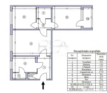 3 camere, et 1/4, 64mp, GARAJ, CENTRALA- Drumul Taberei