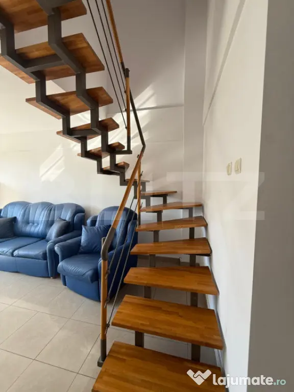 Apartament de inchiriat - Penthouse - 3 camere - Zona Tudor - Targu Mures (Mures)