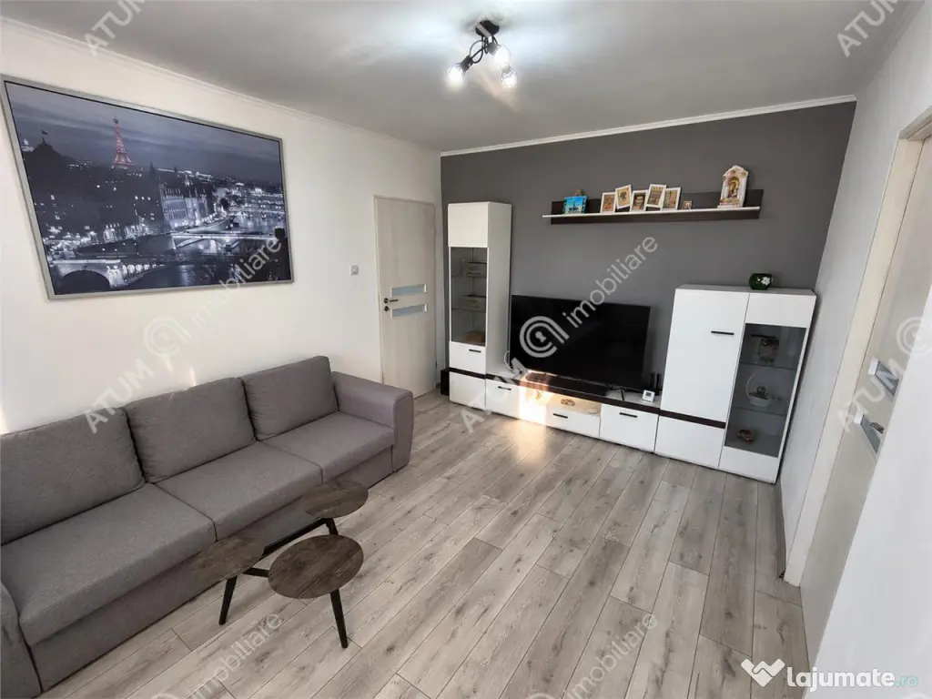 De apartament cu 2 camere si balcon in Sibiu zona Ciresica - Sibiu (Sibiu)