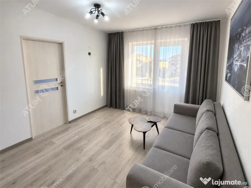 De apartament cu 2 camere si balcon in Sibiu zona Ciresica - Sibiu (Sibiu)