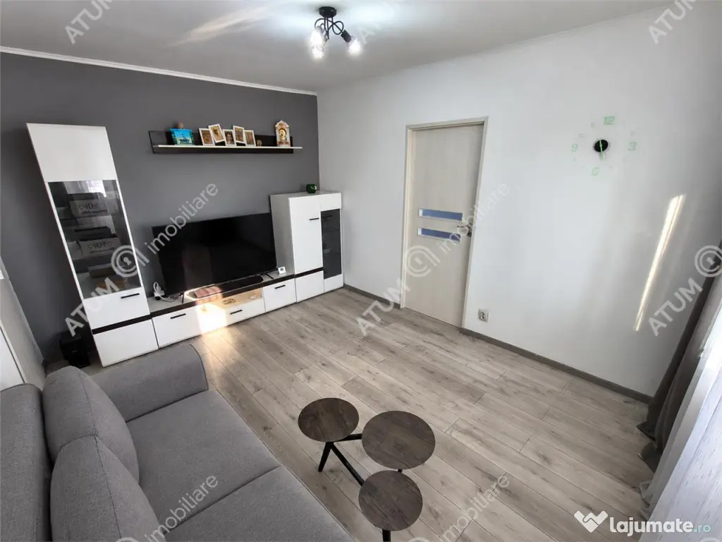 De apartament cu 2 camere si balcon in Sibiu zona Ciresica - Sibiu (Sibiu)