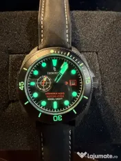Ceas Tecnotempo Commando Forged Carbon & Titanium - Automatic - TT.300CT.BB 