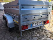 Remorca cu dubla axă 750kg 