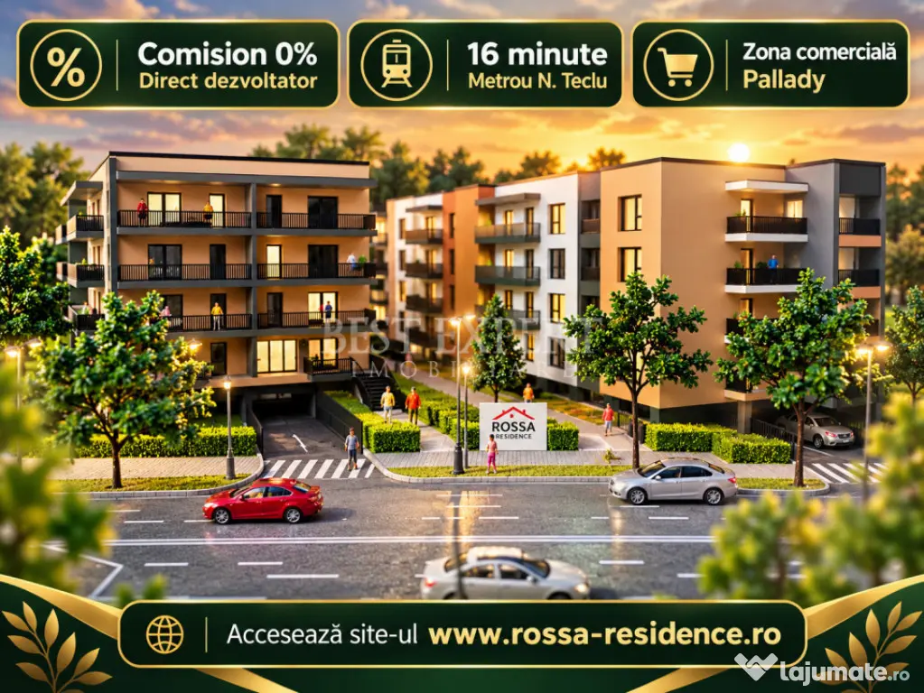 ???? 2 Camere cu Gradina– Locuința în care te vei simți - Bucuresti (Bucuresti-Ilfov)