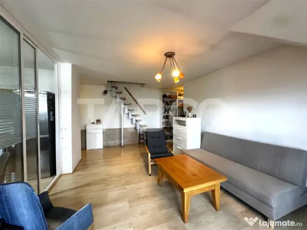 Apartament decomandat de vanzare 55 mpu 2 camere pod 38 mp i - Sibiu (Sibiu)