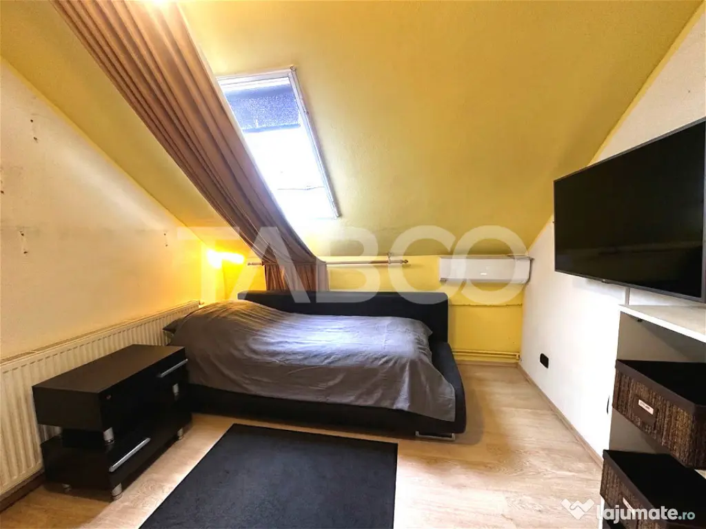 Apartament decomandat de vanzare 55 mpu 2 camere pod 38 mp i - Sibiu (Sibiu)