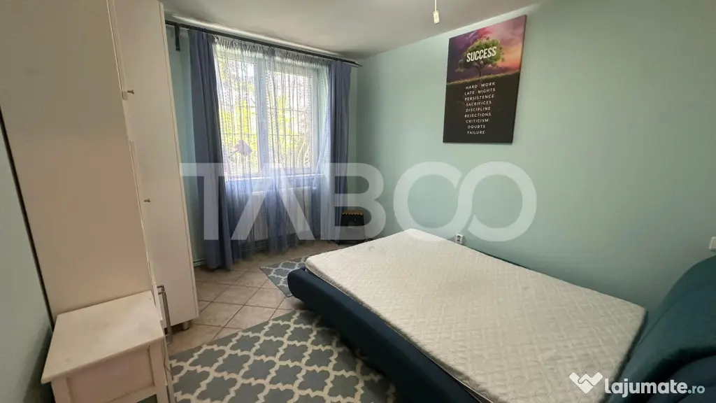 Apartament 3 camere mobilat utilat cu balcon zona Rahovei S - Sibiu (Sibiu)