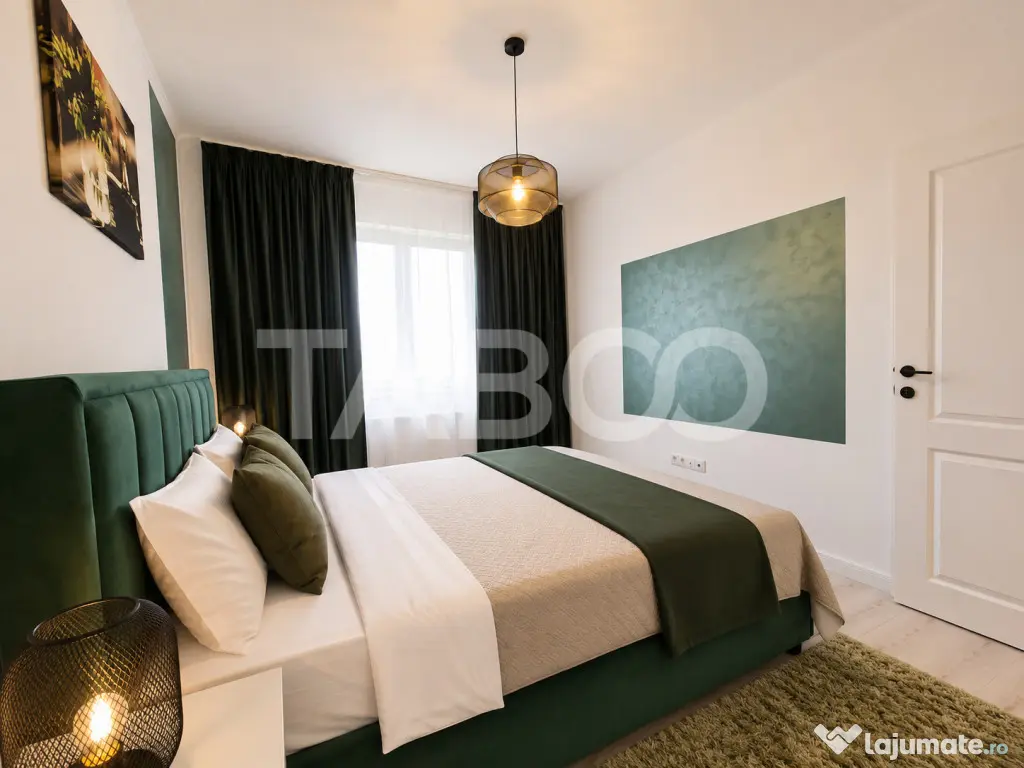 Apartament 2 camere 58 mpu mobilat si utilat premium Doamna - Sibiu (Sibiu)