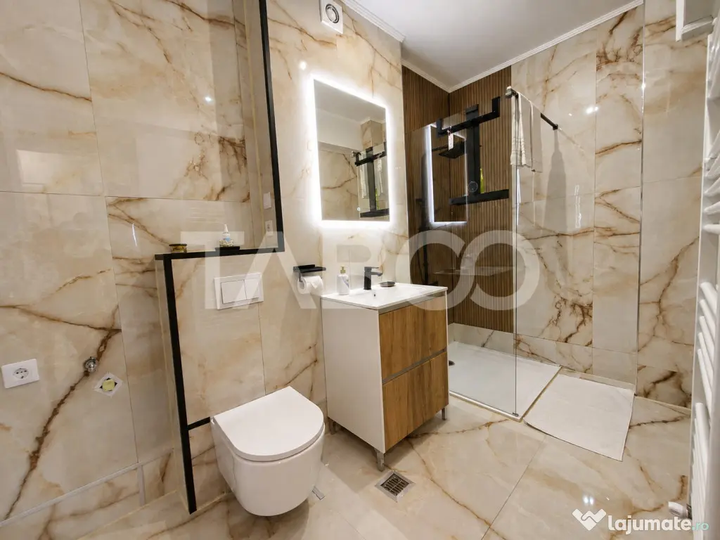 Apartament 2 camere 58 mpu mobilat si utilat premium Doamna - Sibiu (Sibiu)
