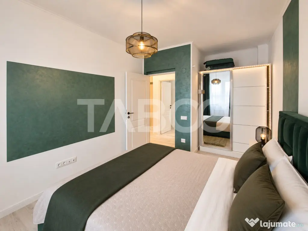 Apartament 2 camere 58 mpu mobilat si utilat premium Doamna - Sibiu (Sibiu)