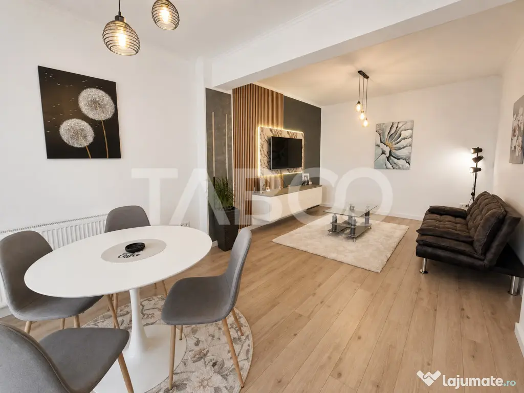 Apartament 2 camere 58 mpu mobilat si utilat premium Doamna - Sibiu (Sibiu)