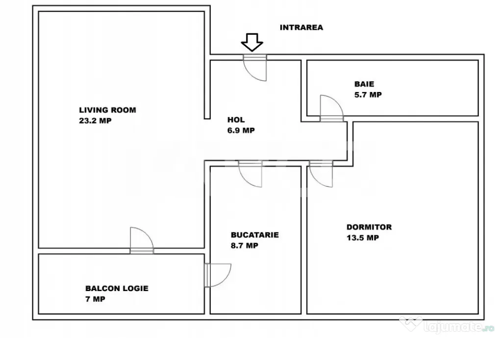 Apartament 2 camere 58 mpu mobilat si utilat premium Doamna - Sibiu (Sibiu)