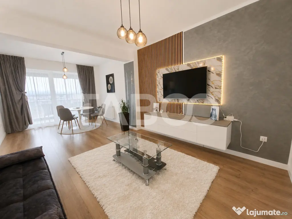 Apartament 2 camere 58 mpu mobilat si utilat premium Doamna - Sibiu (Sibiu)