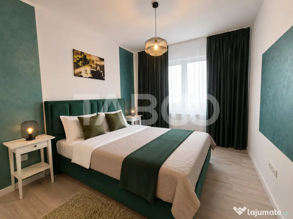 Apartament 2 camere 58 mpu mobilat si utilat premium Doamna - Sibiu (Sibiu)