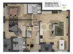 COMISION 0% Apartament 4 camere 81 mp LOC PARCARE zona Doamn