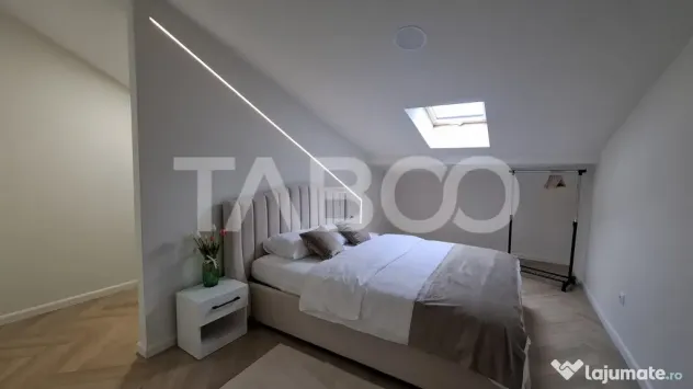 Penthouse lux ultrafinisat dotat si mobilat 2 nivele 131 mp - Sibiu (Sibiu)