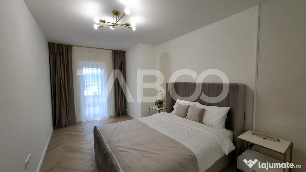 Penthouse lux ultrafinisat dotat si mobilat 2 nivele 131 mp - Sibiu (Sibiu)